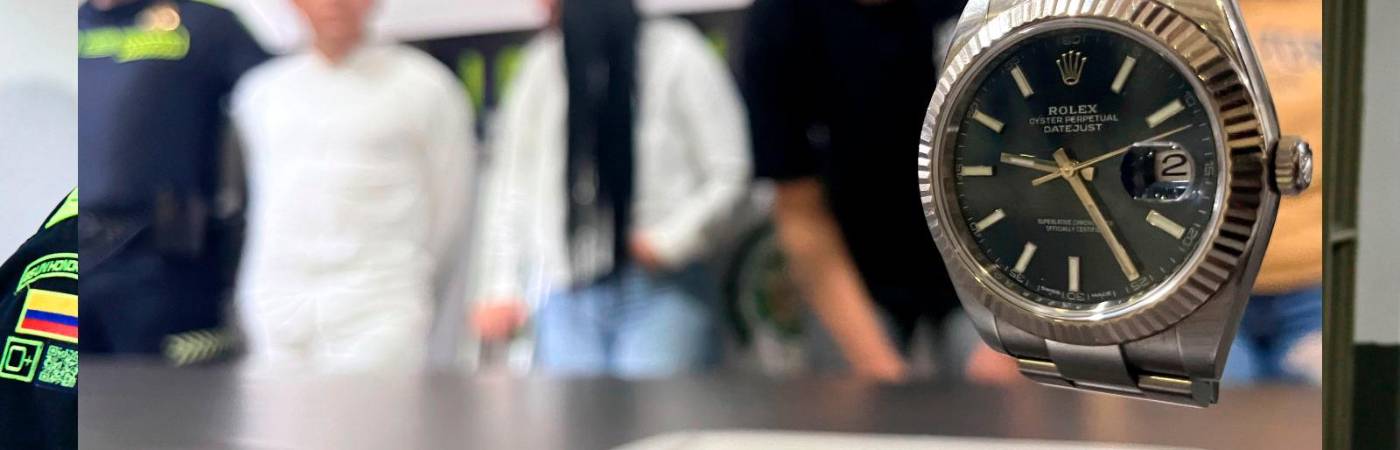 El reloj, avaluado en $ 60 millones fue recuperado por la Policía.