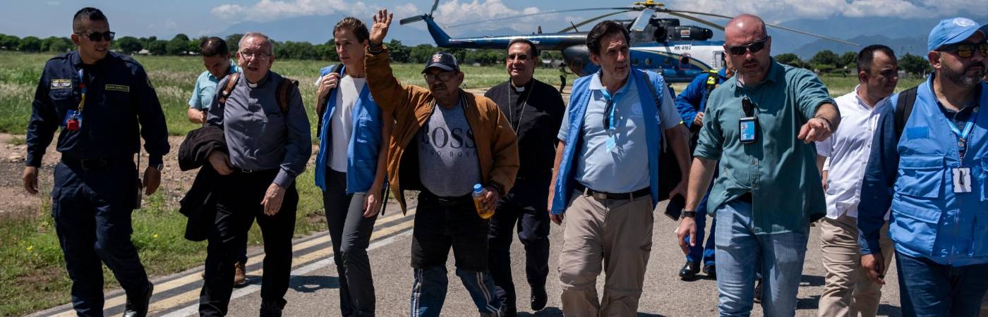 / FOTO: CORTESÍA MISIÓN DE VERIFICACIÓN ONU - ESTEBAN VANEGAS