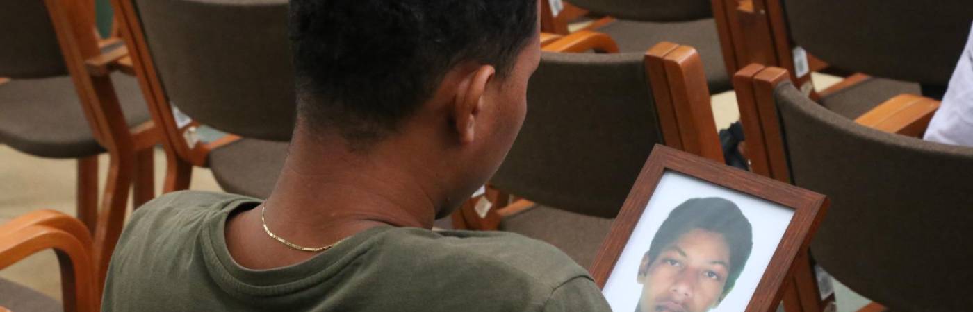 Entrega digna de Juan Carlos. FOTO: ANDRÉS CASTILLO - CORPORACIÓN JURÍDICA LIBERTAD