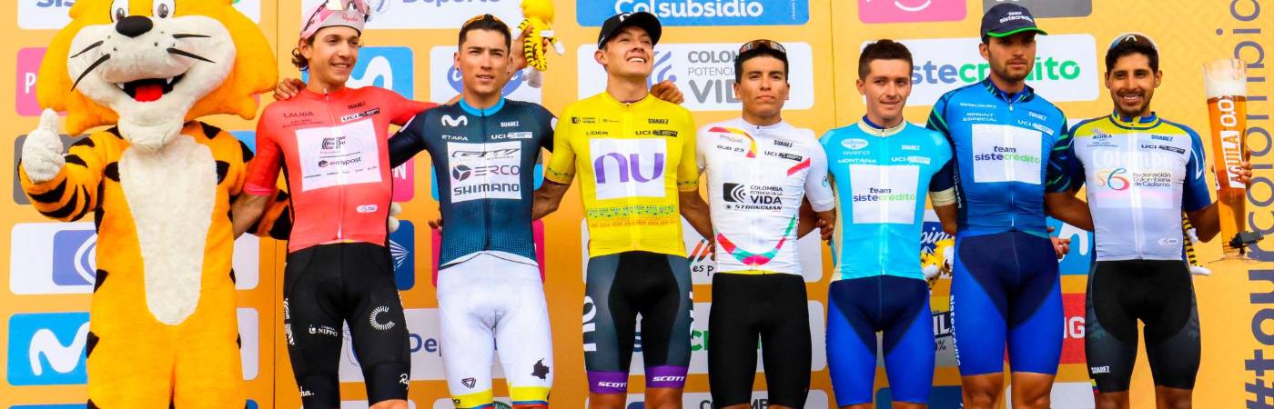 Así se vivió la tercera etapa del Tour Colombia. /FOTO: MOVISTAR TEAM