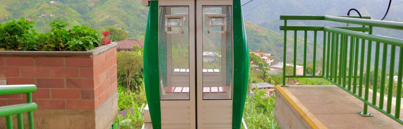 El teleférico transporta 5000 usuarios al mes. /FOTO: CORTESÍA 