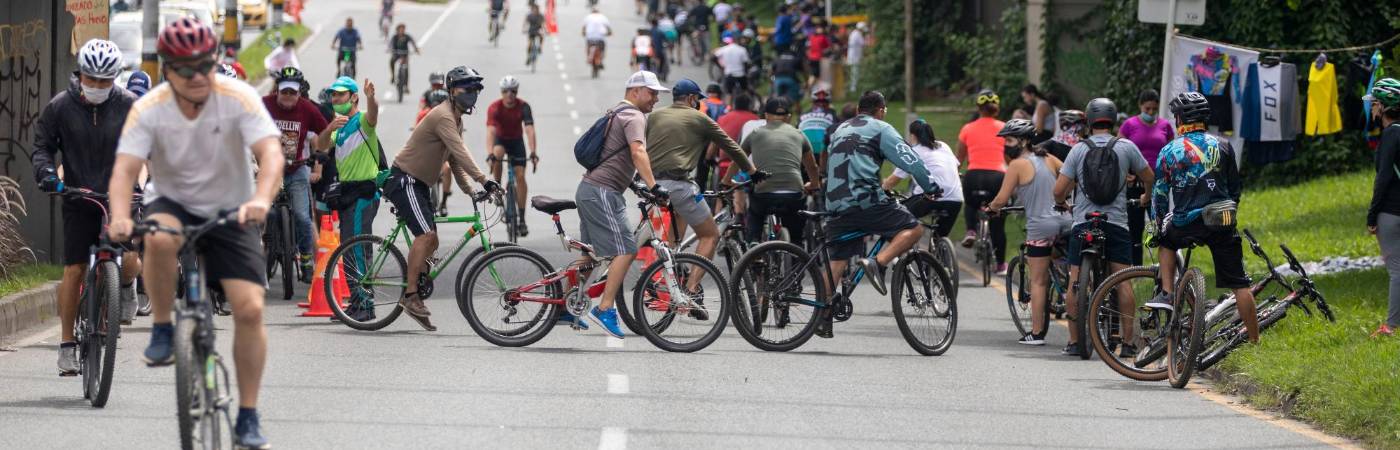 La ciclovía no estará disponible en algunos tramos. /FOTO: ARCHIVO-ILUSTRATIVA 