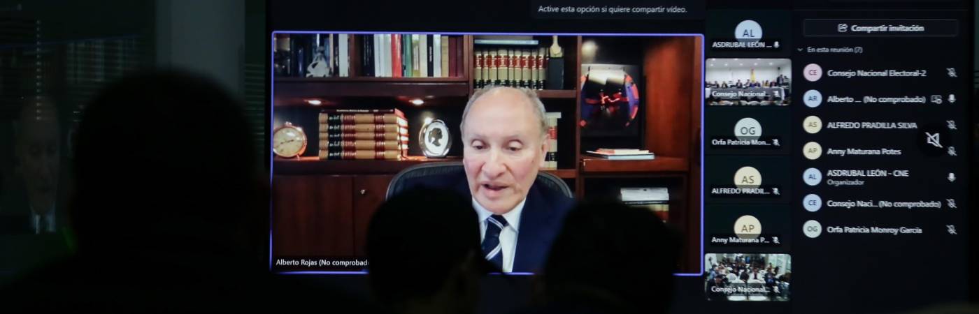 Durante audiencia pública, el Consejo Nacional Electoral (CNE) negó la participación del senador Iván Cepeda en la consulta de la coalición de izquierda Frente por la Vida. FOTO: COLPRENSA