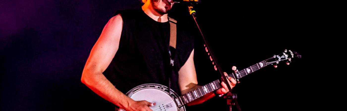 Juan Pablo Villamil, vocalista y guitarrista de la banda. 