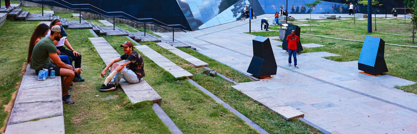 Parque de la Inflexión: el antiguo Edificio Mónaco hoy es un lugar de memoria. / FOTO: ARCHIVO.