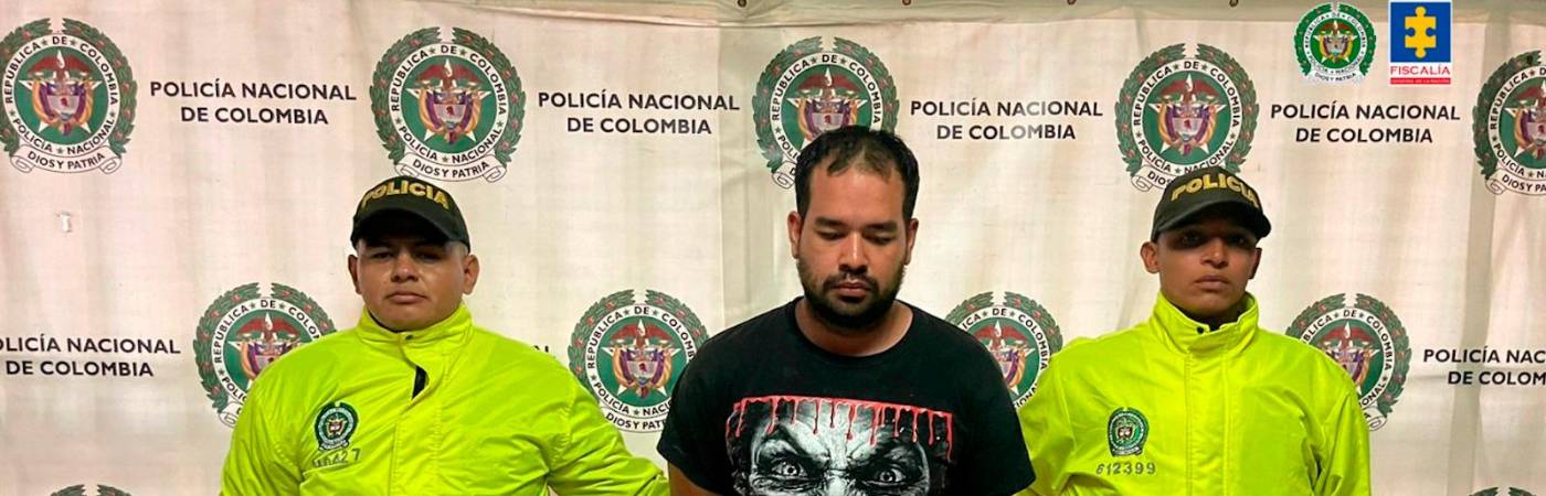 Sebastián Cano Ospina fue capturado en un motel del municipio de La Estrella. /FOTO: CORTESÍA