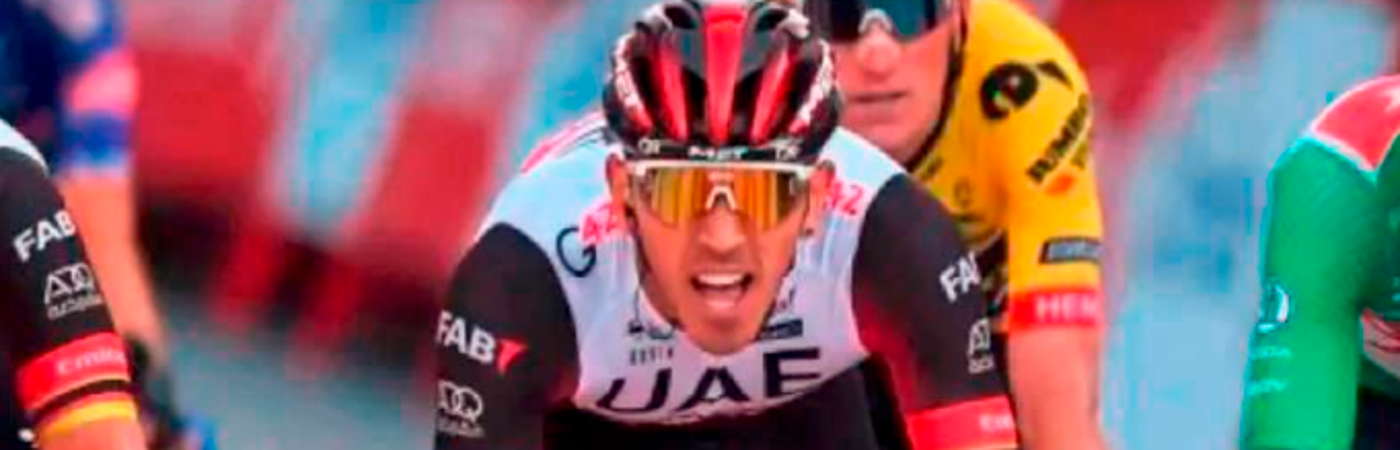 Ciclista colombiano Juan Sebastián Molano. /FOTO: AFP