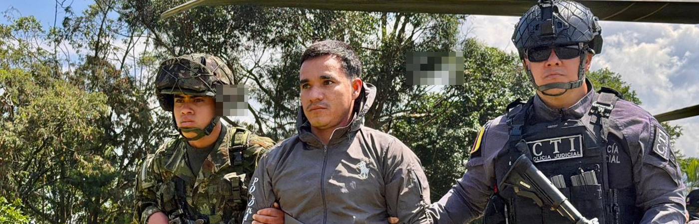 Alias Manteco. FOTO: EJÉRCITO NACIONAL