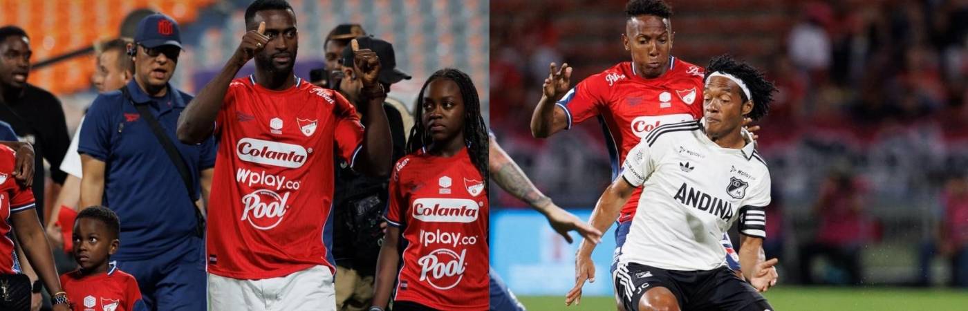 El Rojo dividió puntos con Millos en llegada de Jackson y debut de Cuadrado