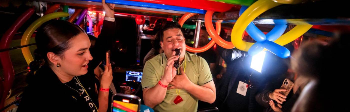 Música en vivo y colorido fueron los protagonistas. FOTO: CAMILO SUÁREZ