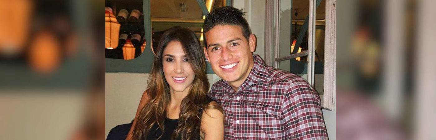 La pareja se divorció en el 2017 tras siete años de matrimonio. FOTO: FACEBOOK JAMES RODRÍGUEZ