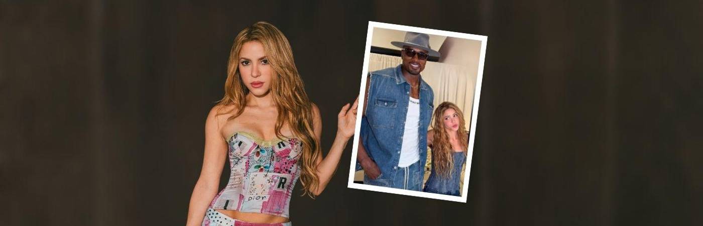 El hombre habría viajado con Shakira a París en un avión privado. FOTOS: INSTAGRAM @SHAKIRA Y X @SHAKIRAWORLD
