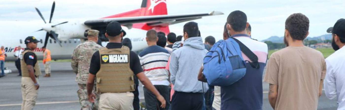 Mediante acuerdos con otros países, Panamá busca fortalecer la seguridad migratoria. FOTO: X @MIGRACIONPANAMA