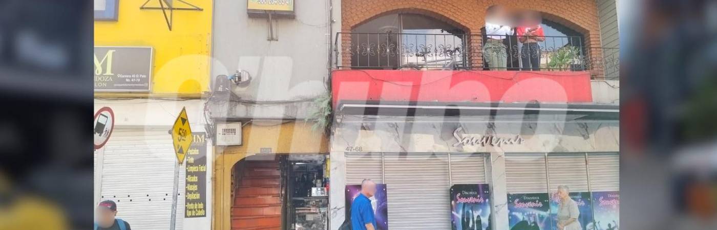 El hecho de intolerancia ocurrió en este hotel del barrio Colón. FOTO: MAURICIO PALACIO