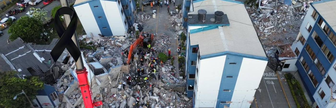 Así quedó Barrio Lorena en Pereira tras el terremoto. FOTO: MANUEL SALDARRIAGA