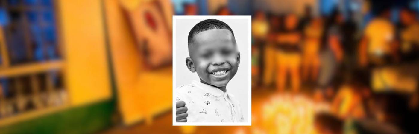 Él era Mateo Valencia, el hijo del alcalde de Bahía Solano que falleció tras desplome de edificio en Quibdó. FOTO: REDES Y ALCALDÍA DE BAHÍA SOLANO
