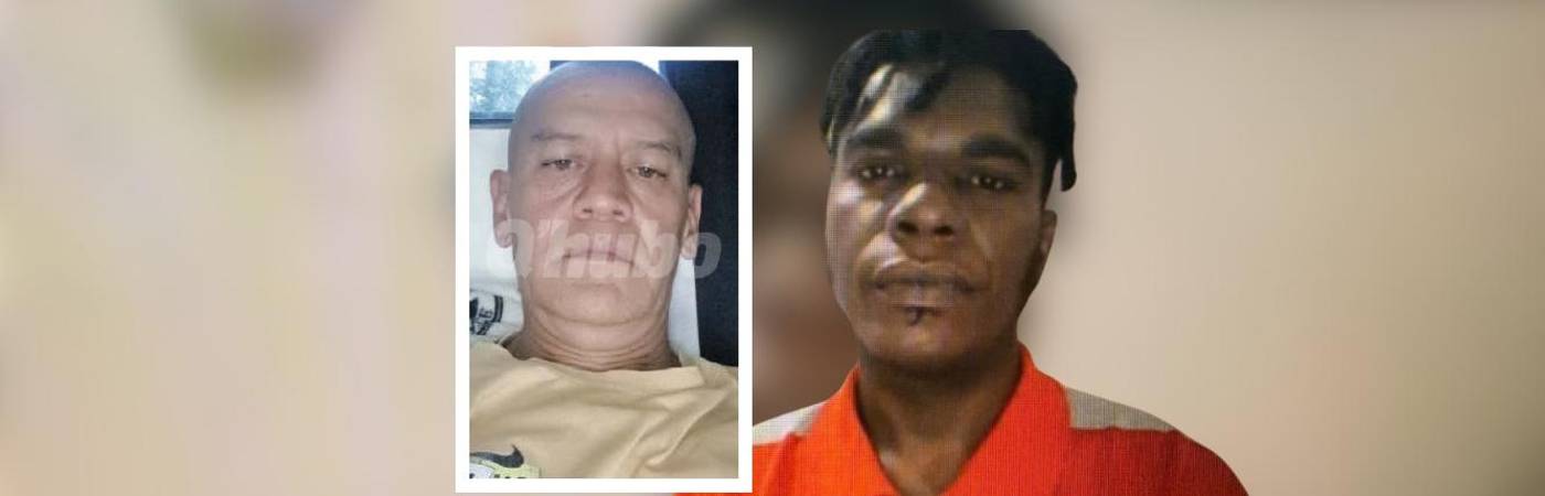 José Eliécer Restrepo -taxista asesinado (Izq.) y Maximino Mosquera Córdoba - asesino (Der.). FOTOS: CORTESÍA Y FISCALÍA