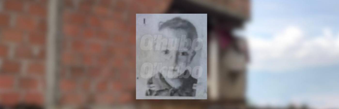 Él es el menor que falleció tras la caída de un muro de su vivienda en Manrique, debido a las fuertes lluvias. FOTO: CORTESÍA Y LAURA ROSA JIMÉNEZ 