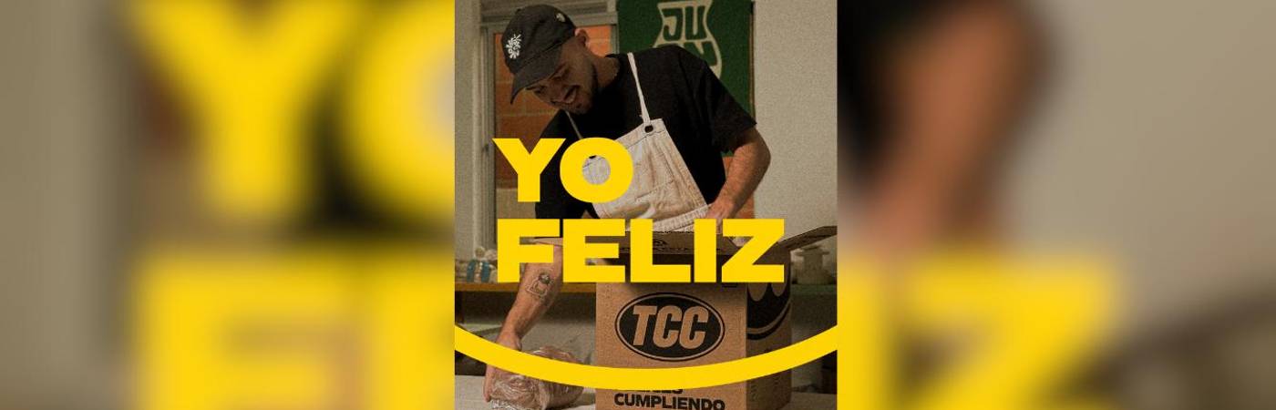 “Si soy feliz cumplo, y si cumplo soy feliz”. FOTO: CORTESÍA TCC.