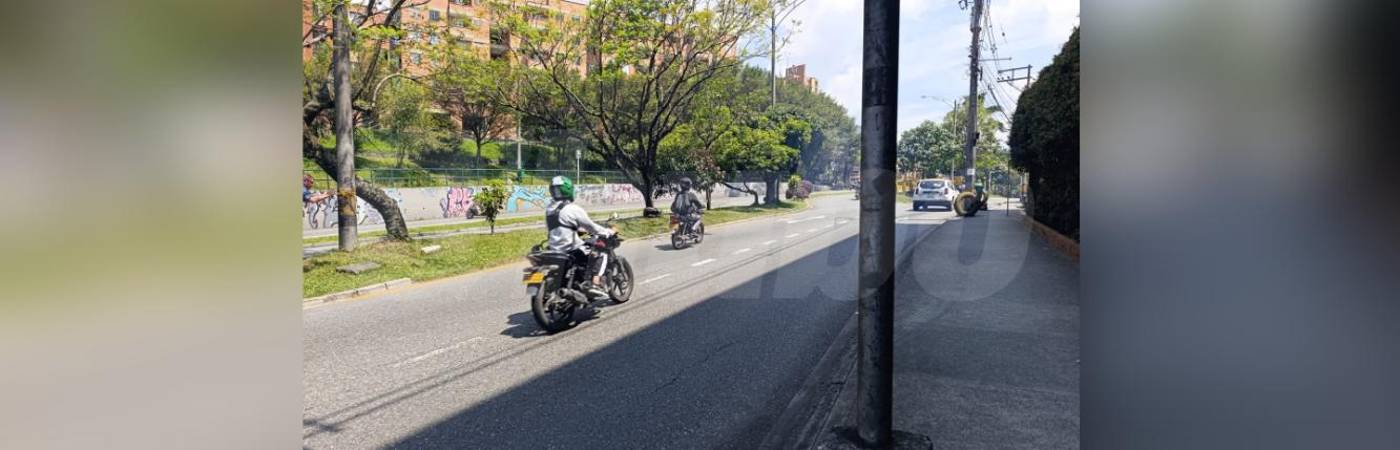 Sujetos en moto alcanzaron a la víctima en este lugar y le dispararon. FOTO: ALEJANDRA MORALES RÍOS 