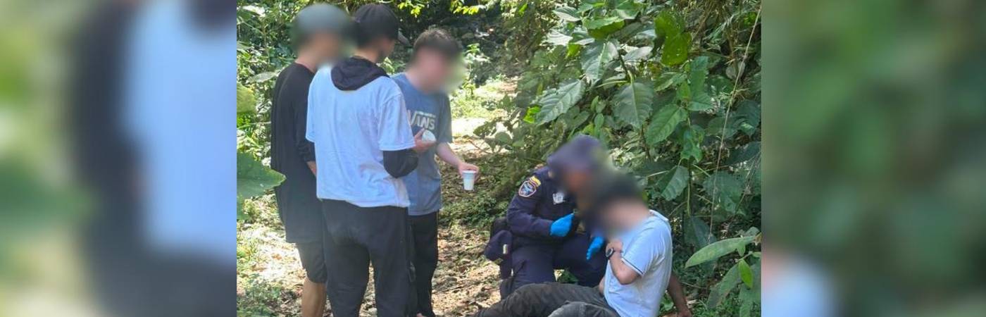 Jóvenes se fueron a caminar al Alto del Romeral y terminaron perdidos 