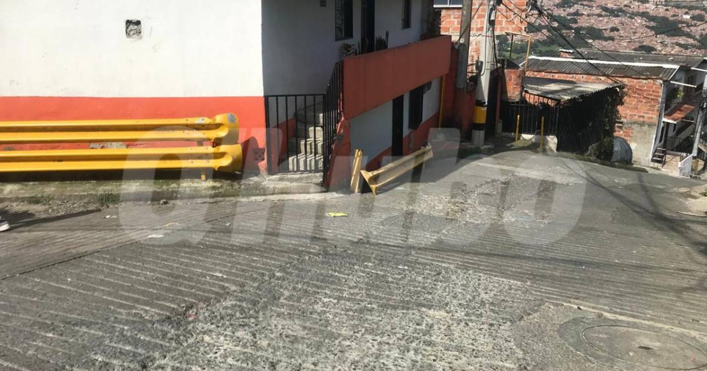 En este lugar del barrio Popular 2 fue hallado Emanuel Franco. FOTO: LAURA ROSA JIMÉNEZ VALENCIA