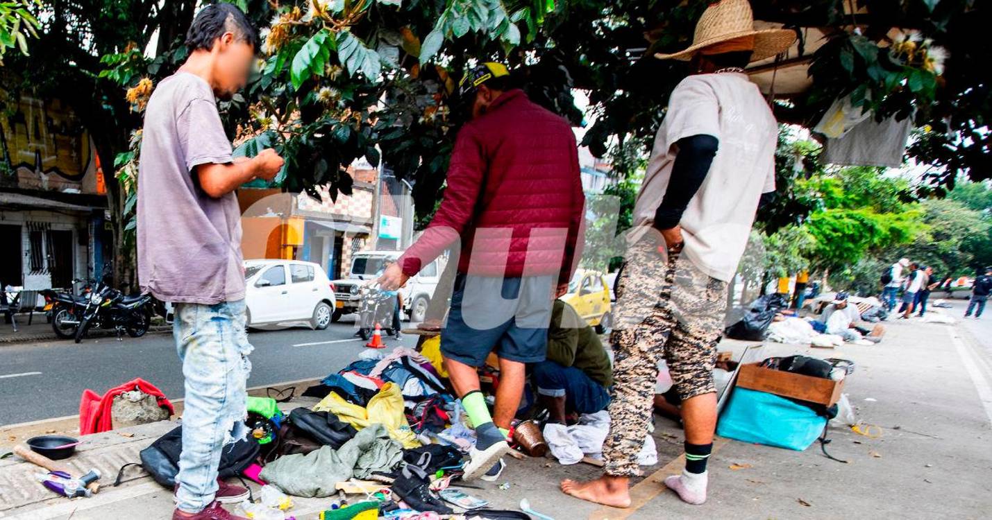 97 % de los habitantes en situación de calle son consumidores de sustancias. FOTO: JULIO CÉSAR HERRERA