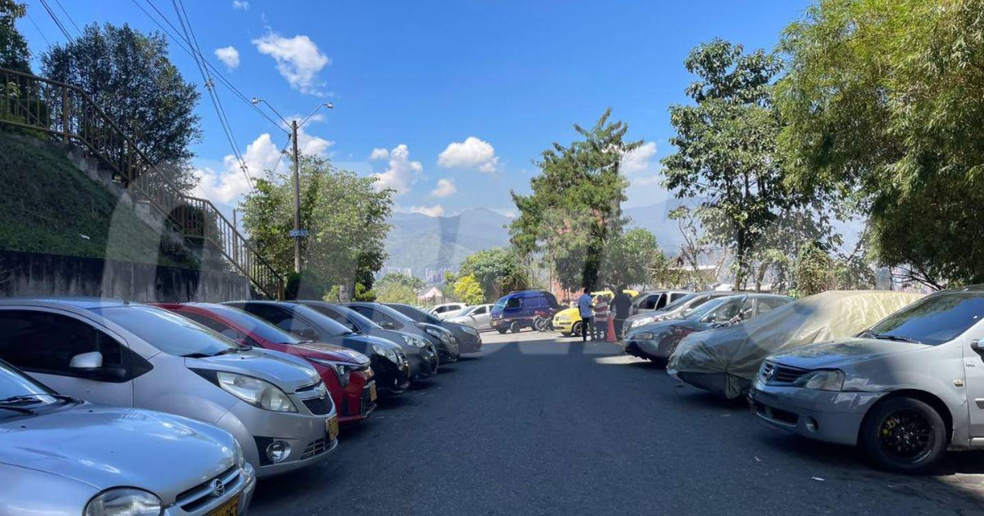 En este parqueadero ocurrió el crimen. FOTO: LAURA ROSA JIMÉNEZ VALENCIA