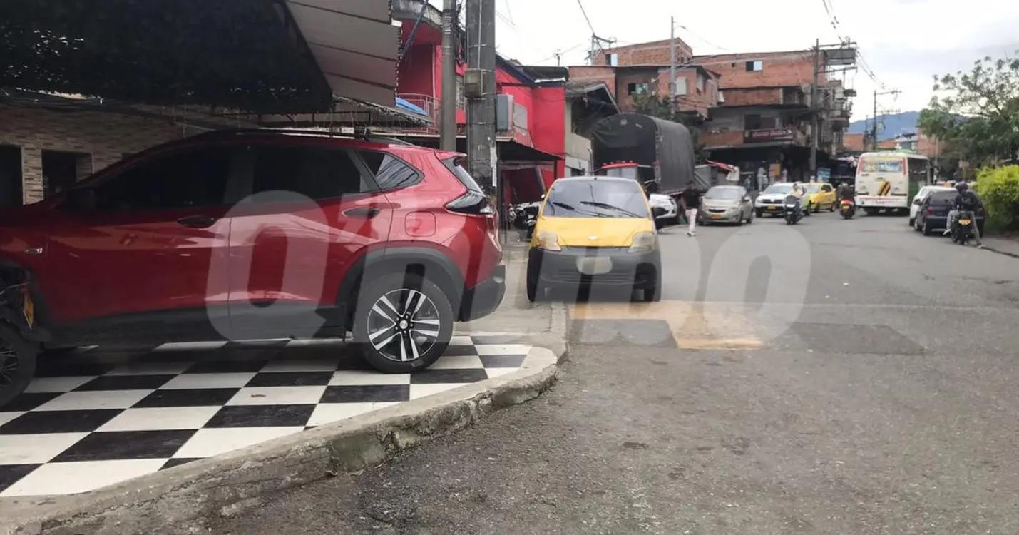 En este lugar fue apuñalado Javier Noel Robledo Valoyes. FOTO: LAURA ROSA JIMÉNEZ VALENCIA