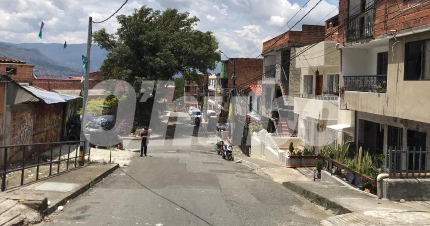 En una de las viviendas de esta cuadra fue golpeado el adulto mayor. FOTO: LAURA ROSA JIMÉNEZ VALENCIA