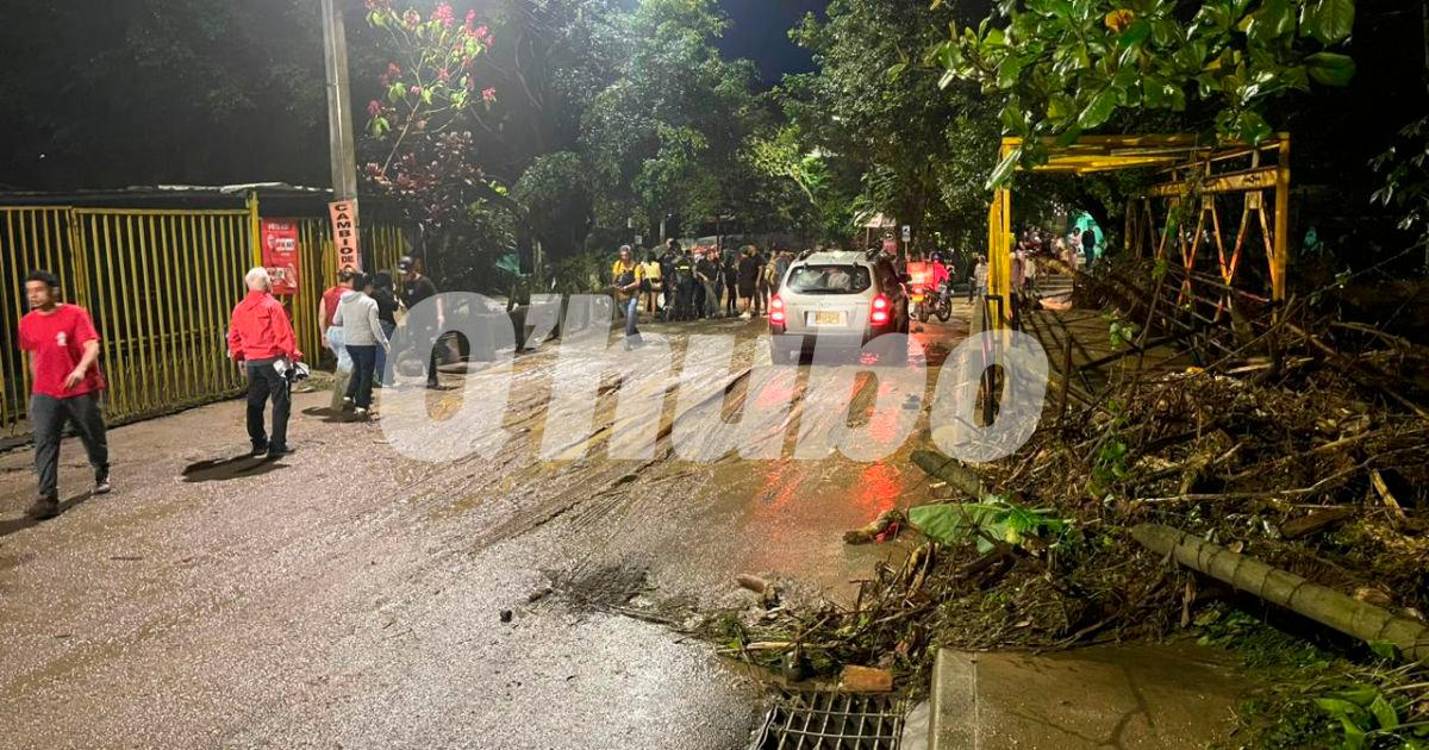 Así quedó San Juan de la Tasajera, Copacabana. FOTO: SINDY VALLE