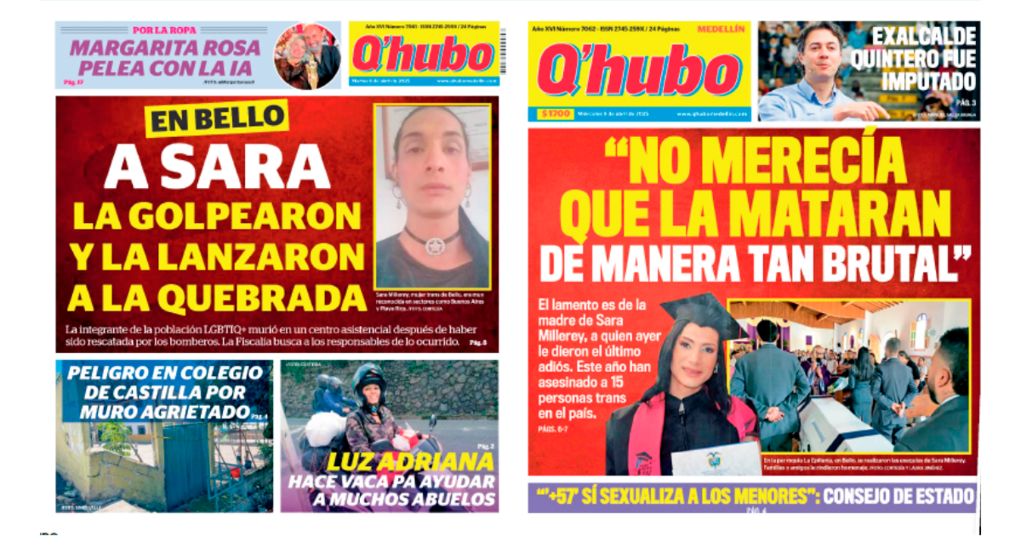 Amenazas de muerte contra Q’HUBO