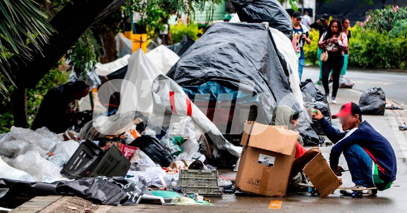 Ahora los habitantes en situación de calle son usados como correos humanos. FOTO: JULIO CÉSAR HERRERA