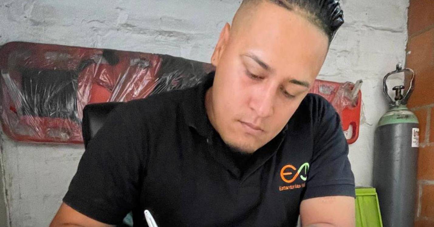 31 años tiene Duque Parra, quien es considerado un teso en su empresa. FOTO: JAIDER ESCOBAR