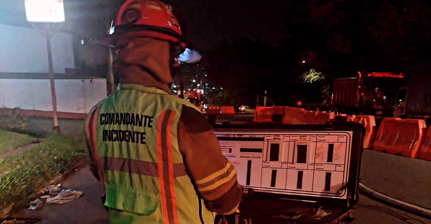 EN IMÁGENES: Fuga de gas en La Estrella generó evacuación masiva