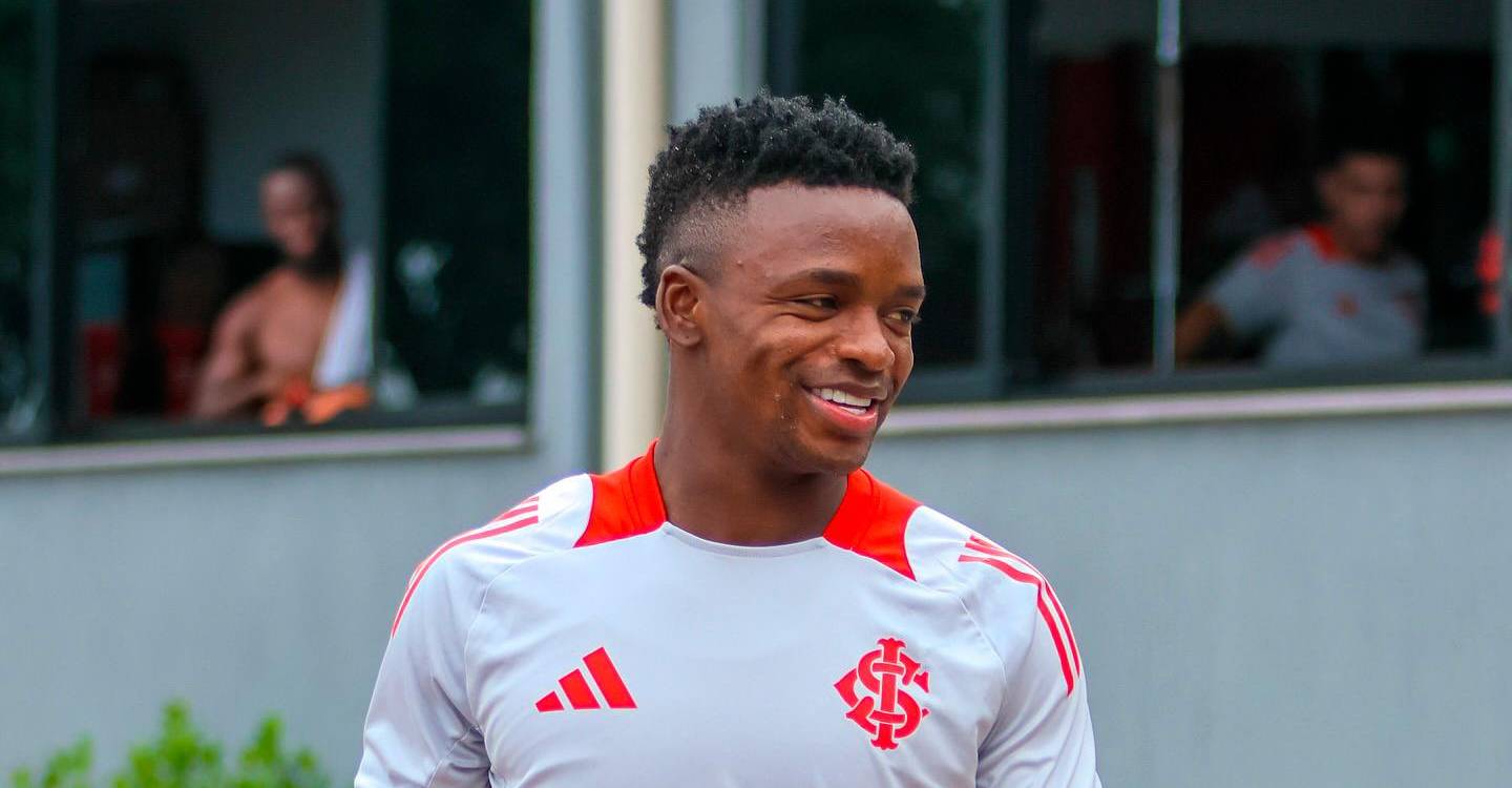 Johan Stiven Carbonero, extremo caucano al servicio del Inter de Porto Alegre. / FOTO: INTER DE PORTO ALEGRE