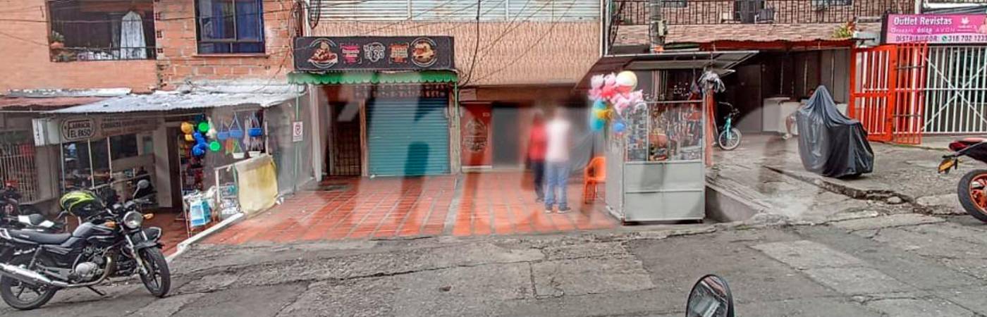 El homicidio de este hombre ocurrió a las afueras de un casino en el barrio Veinte de Julio. /FOTO: ALEJANDRA MORALES RÍOS