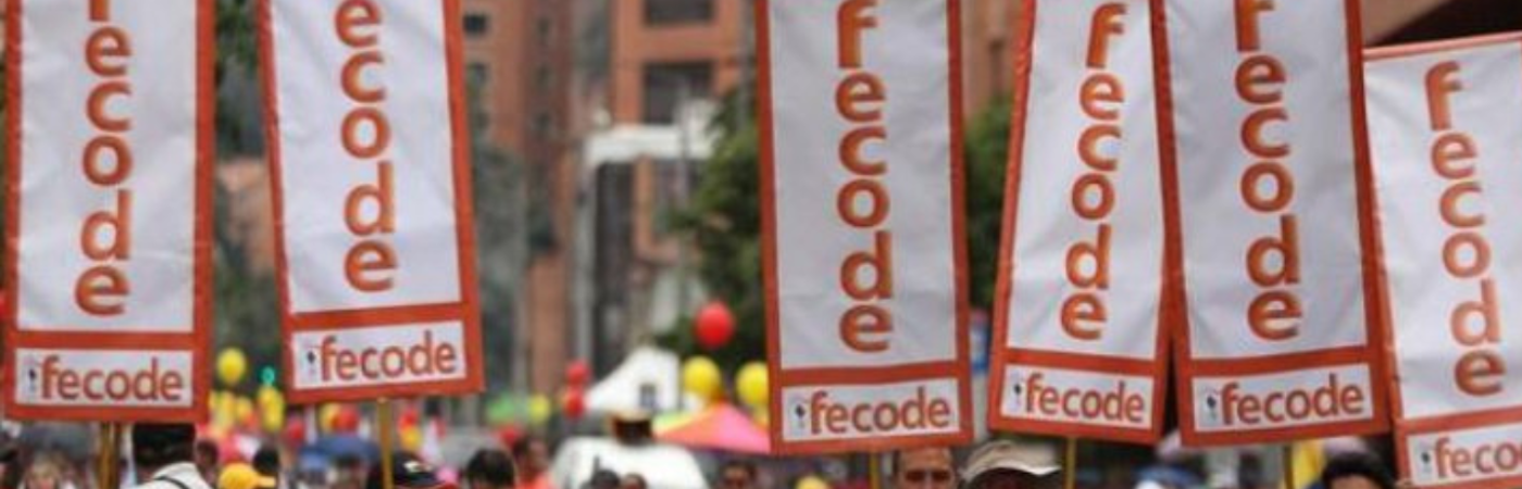 Imagen de referencia de marcha de maestros Fecode. / FOTO: COLPRENSA