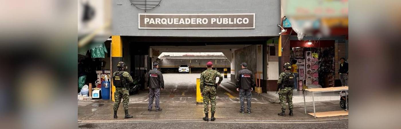 Estos son los 18 inmuebles del antiguo Parqueadero Padilla que ya no podrán ser vendidos ni transferidos por decisión judicial. FOTO: CORTESÍA FISCALÍA