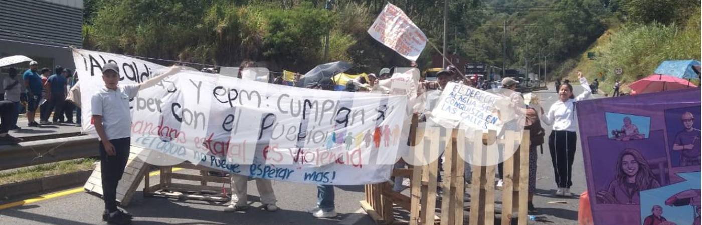 La comunidad de la vereda Granizal viene haciendo este reclamo desde hace 15 más de años. FOTO: GUILLERMO OSPINA