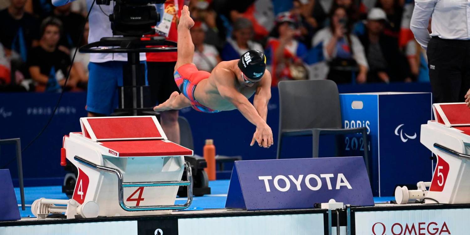 Nelson Crispín es una de las estrellas colombianas en la para natación. / FOTO: COMITÉ PARALÍMPICO COLOMBIANO