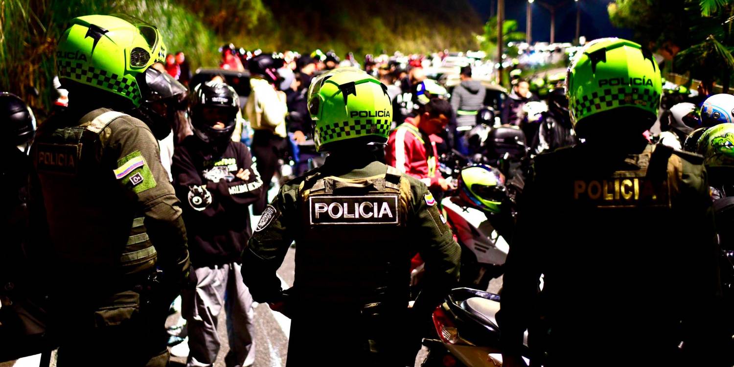 El operativo se hizo en la noche del jueves y la madrugada de este viernes. /FOTO: POLICÍA NACIONAL