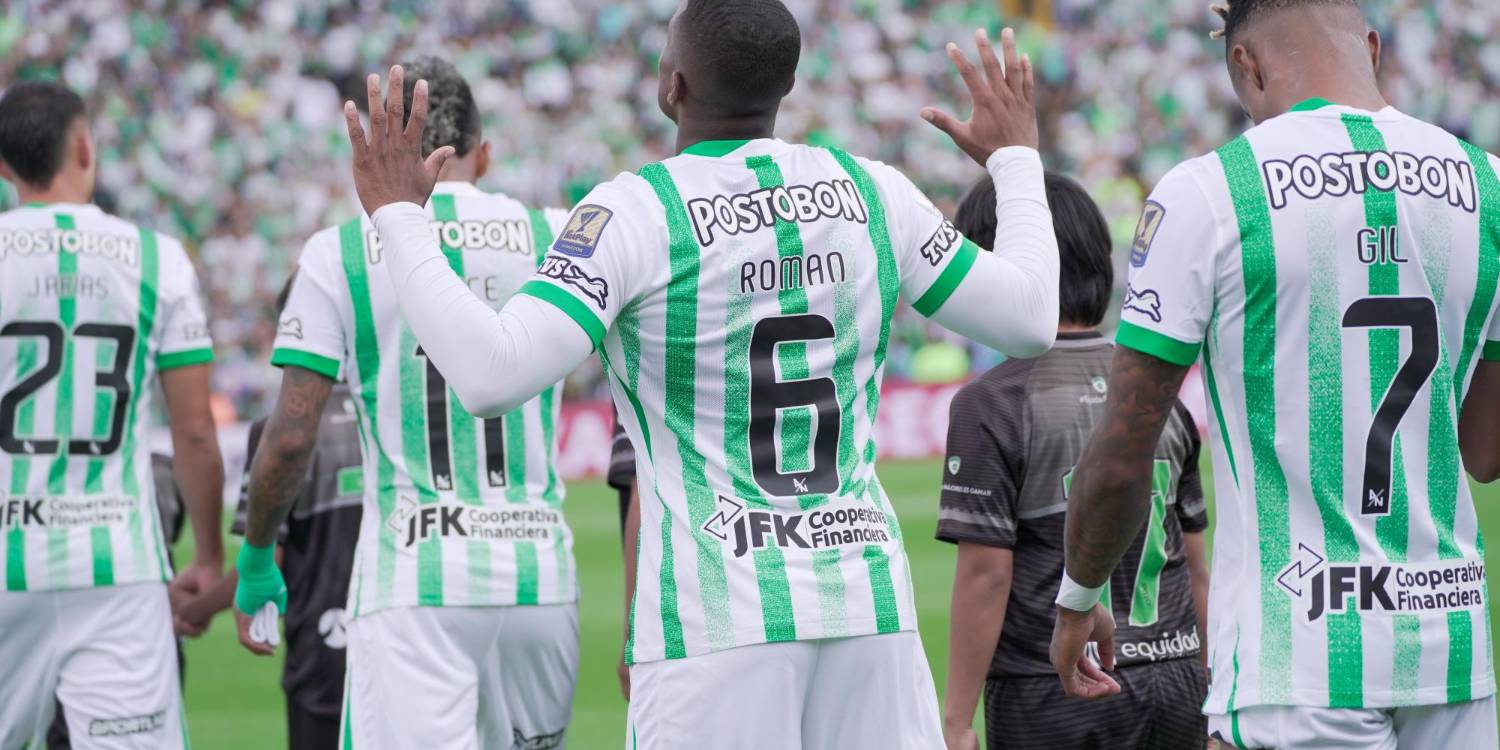 El juego también tuvo peleas y expulsiones. /FOTO: CORTESÍA ATLÉTICO NACIONAL