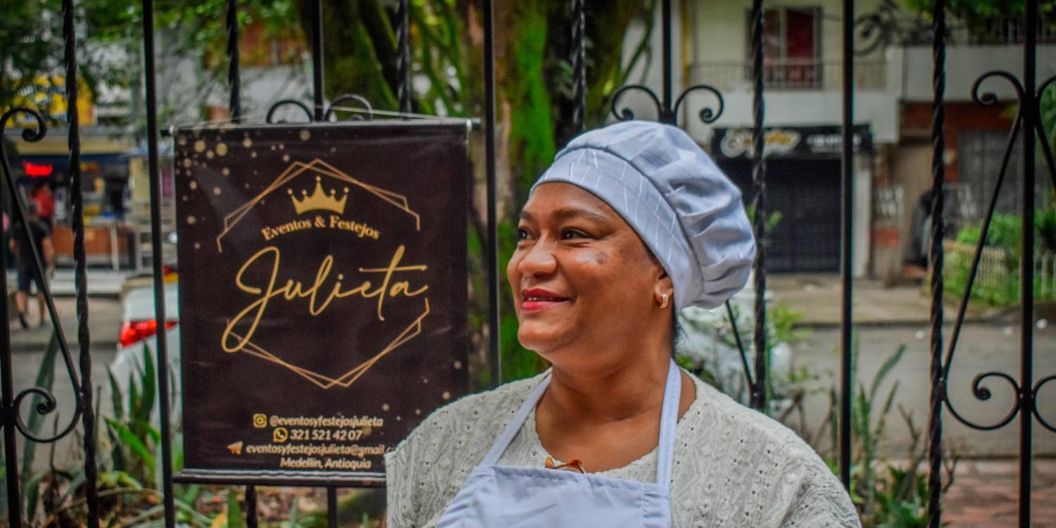 Julieta aprende cada día a crear redes de contactos y colaboraciones. /FOTO: SEBASTIÁN ARISTIZÁBAL