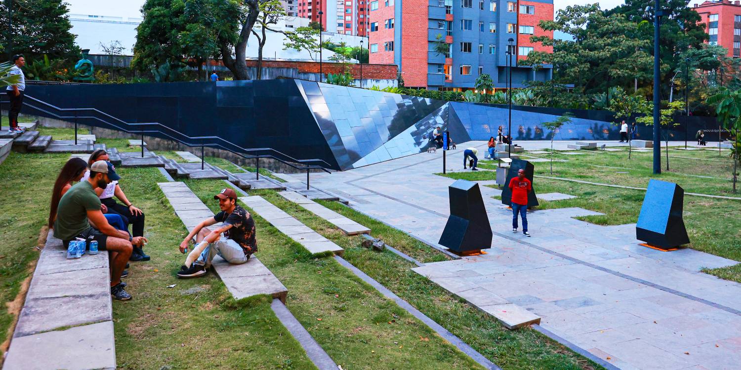 Parque de la Inflexión: el antiguo Edificio Mónaco hoy es un lugar de memoria. / FOTO: ARCHIVO.