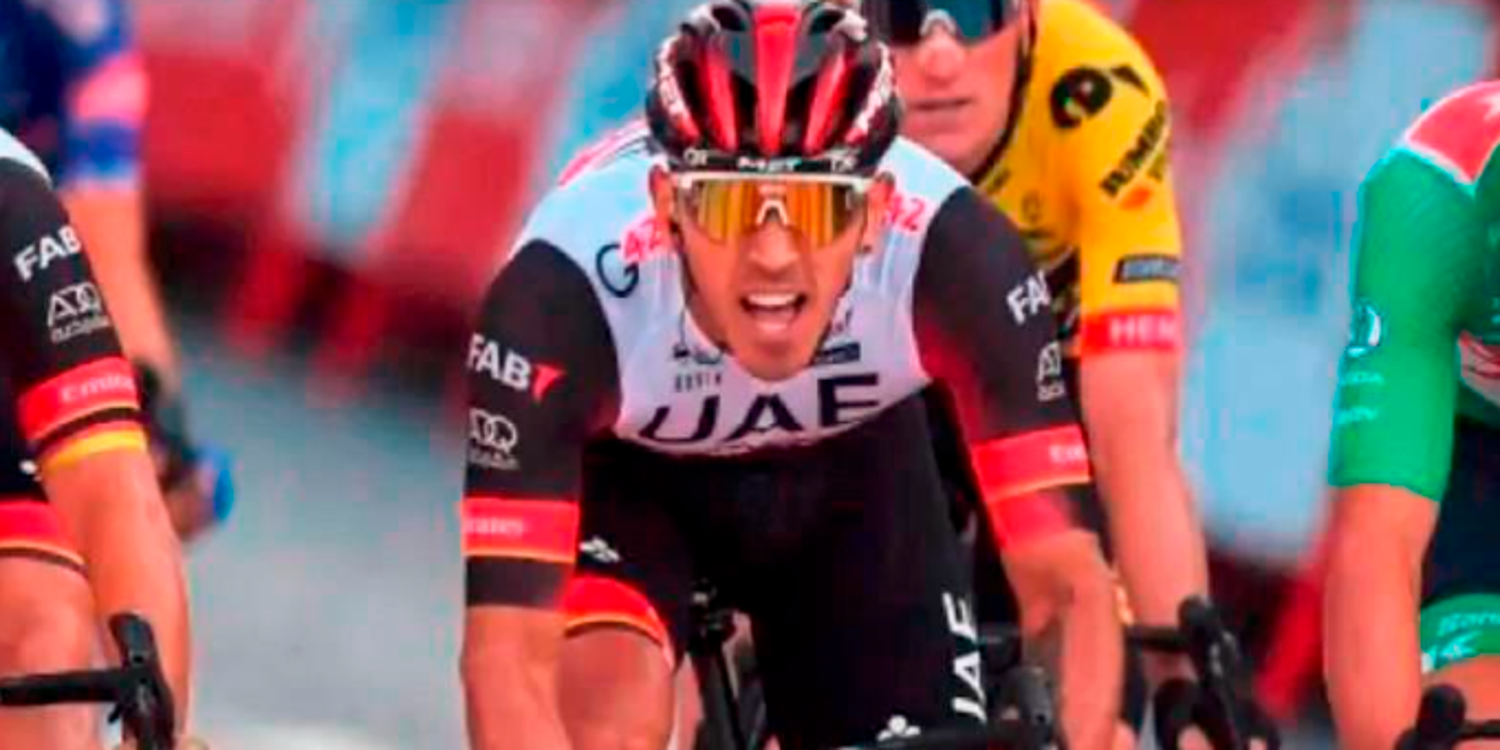 Ciclista colombiano Juan Sebastián Molano. /FOTO: AFP