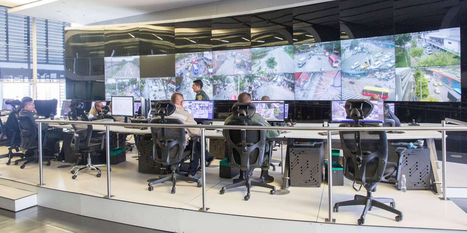 Ya se tiene conectados los 9 nodos subregionales para brindar mejor seguridad en el departamento. / FOTO: ARCHIVO EDWIN BUSTAMANTE