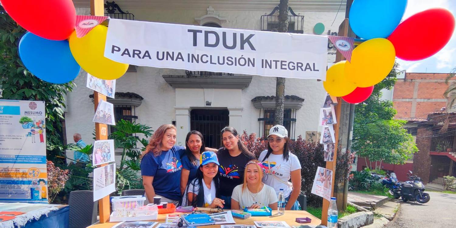 Tduk, un grupo de profes venezolanas que apoya con clases de nivelación para niños migrantes. / FOTO: ANA CRISTINA MARINO.