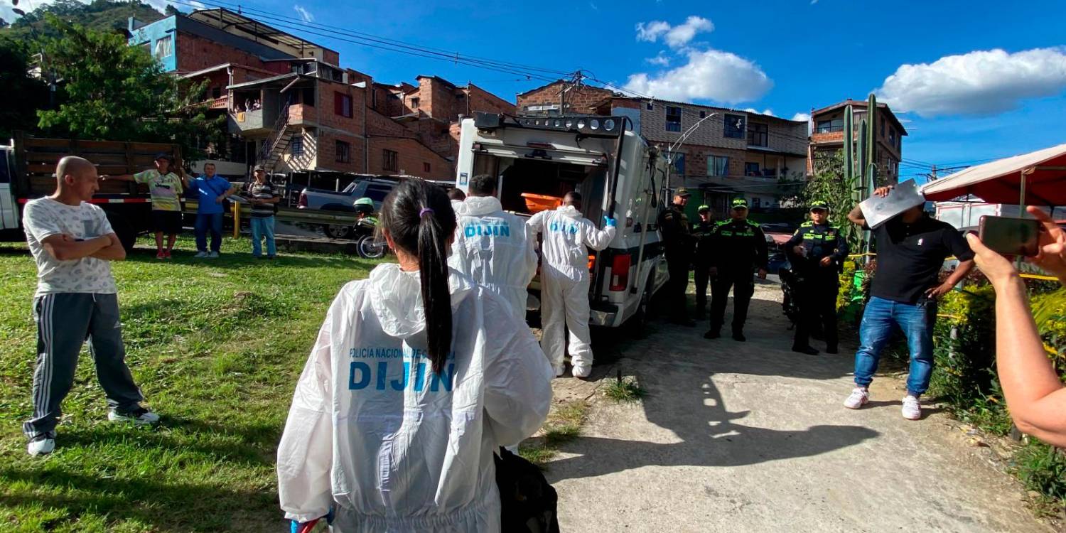$!La víctima tenía 4 lesiones por arma blanca. /FOTO: ANDRÉS FELIPE OSORIO GARCÍA