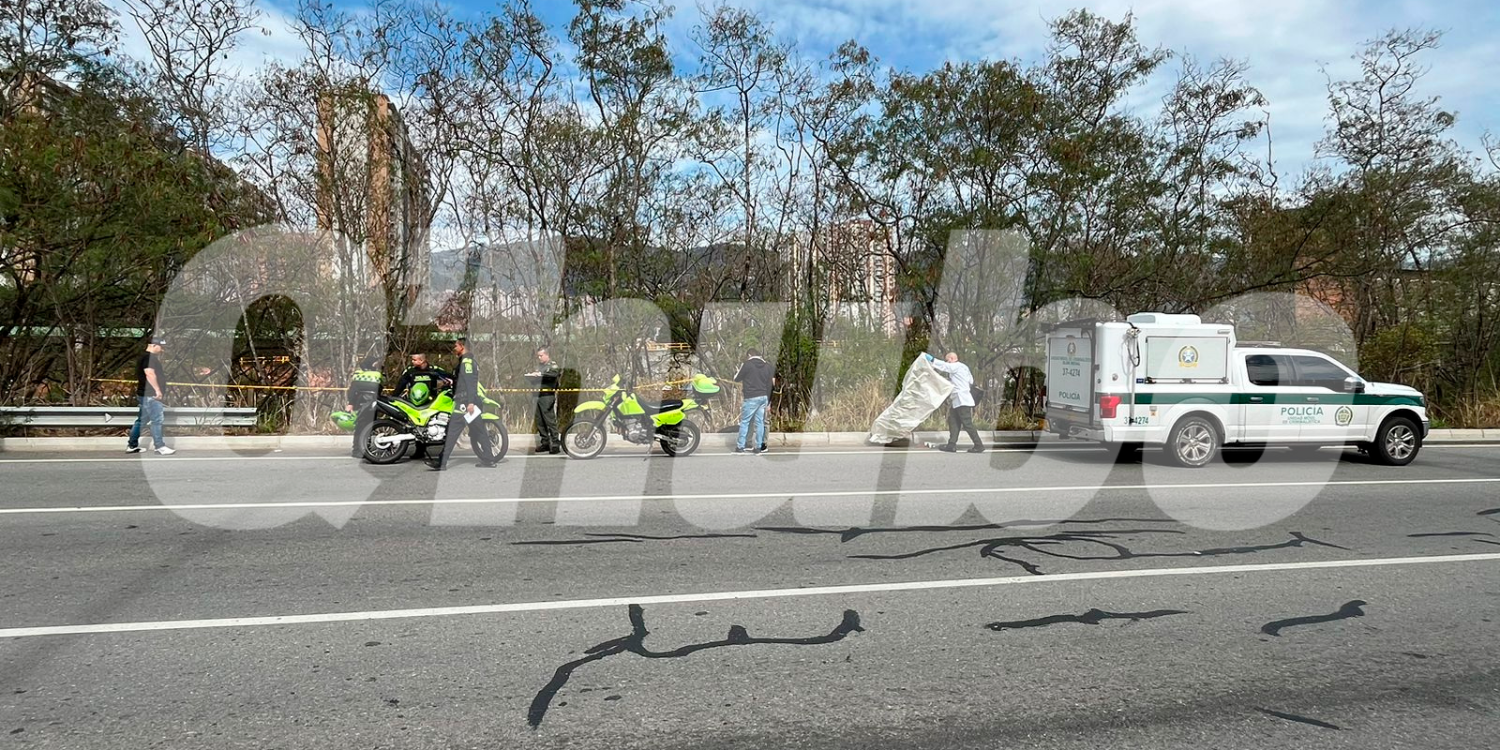 El embolsado fue hallado en horas de la mañana de este domingo. /FOTO: ANDRÉS FELIPE OSORIO GARCÍA